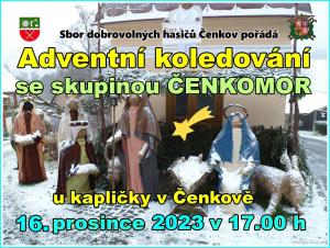 Adventní koledování v Čenkově 1