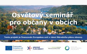 Osvětový seminář pro občany obce 1